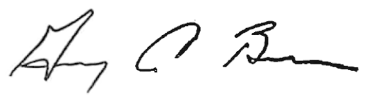 Greg A. Brunn Signature